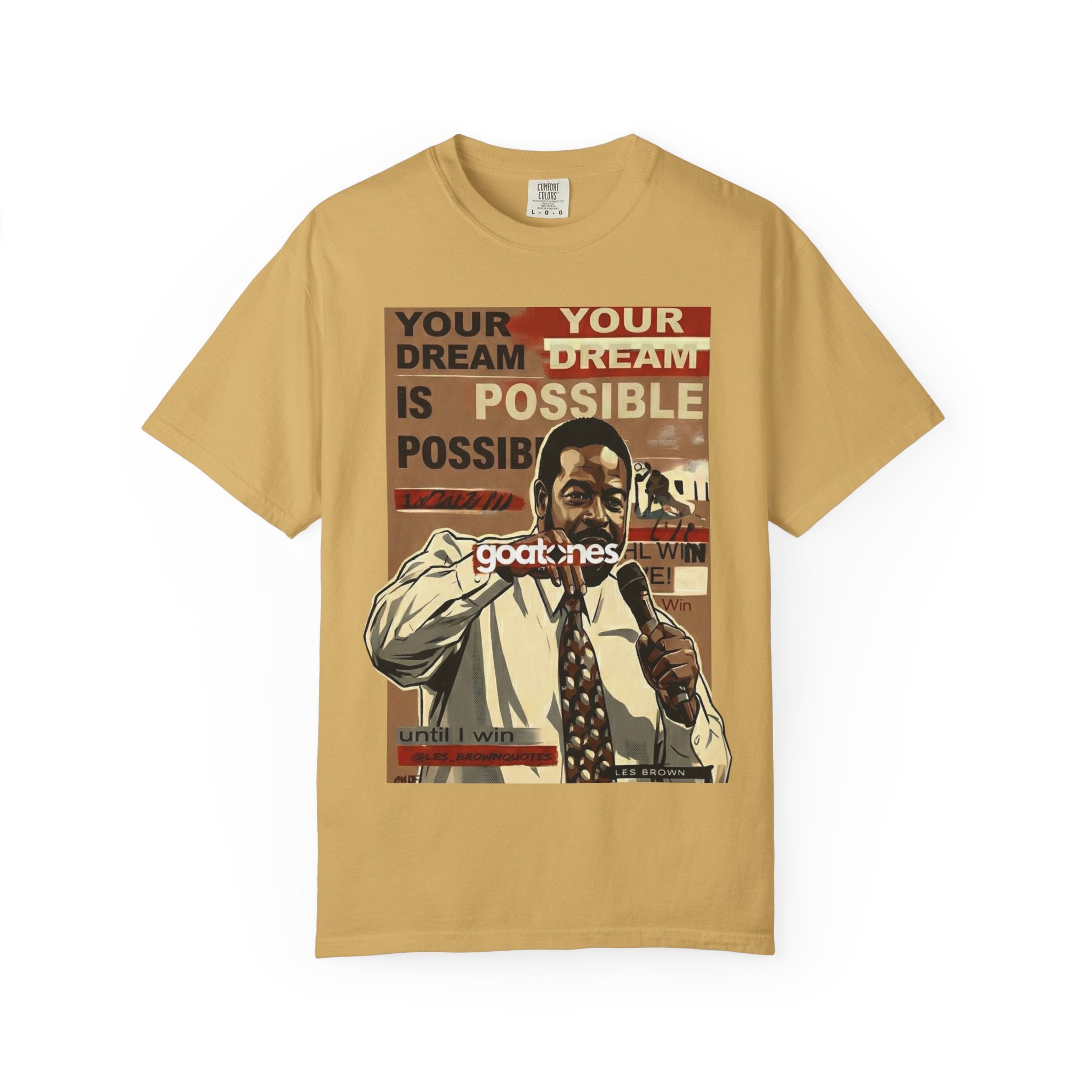 Your Dream Is Possible Poster Art T-Shirt | Motivational Speaker Design