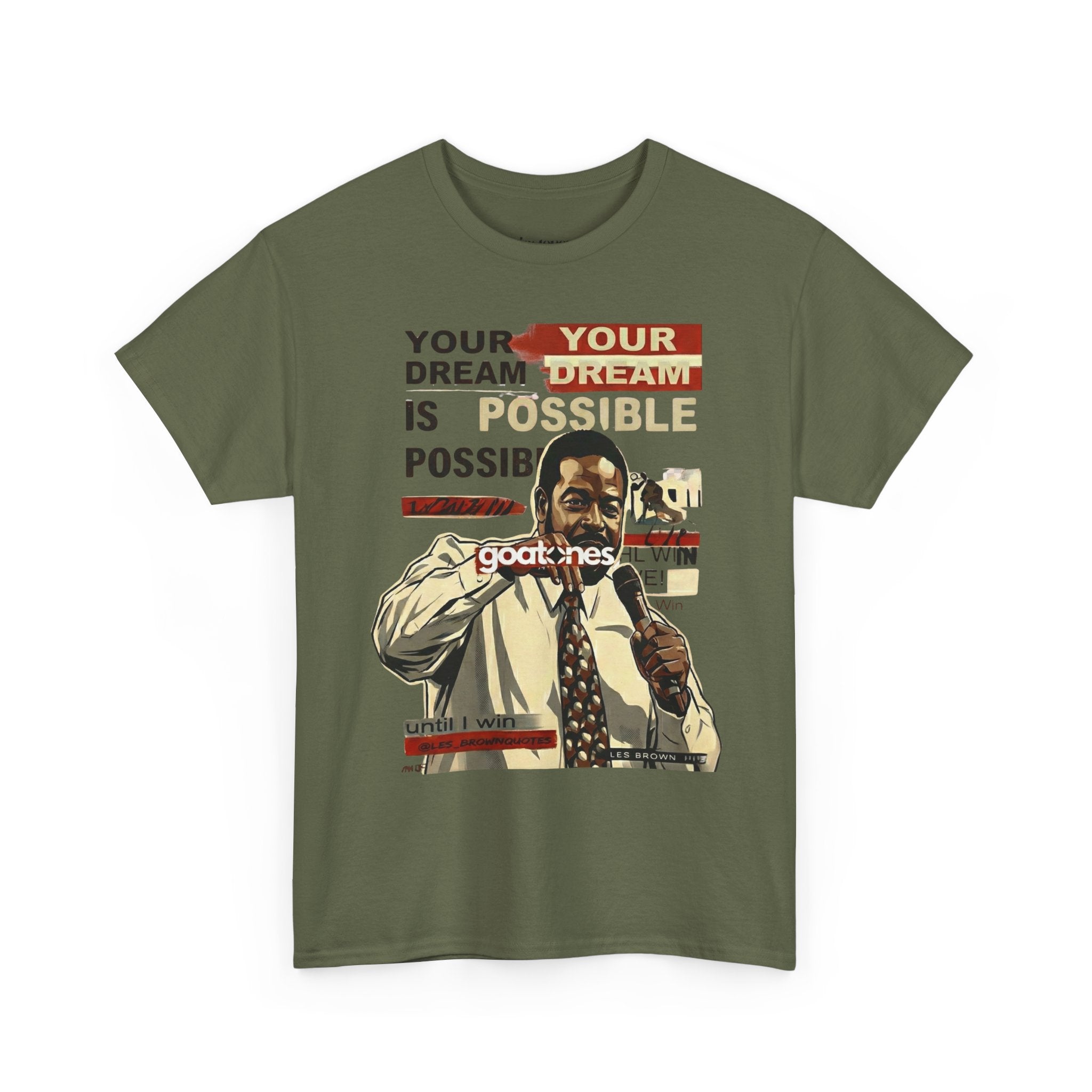 Les Brown 'Your Dream Is Possible' T-Shirt — Inspirational Tee