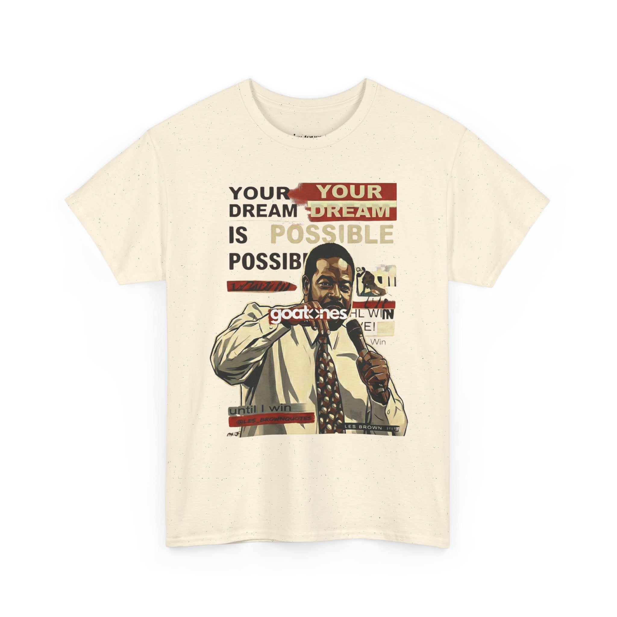 Les Brown 'Your Dream Is Possible' T-Shirt — Inspirational Tee