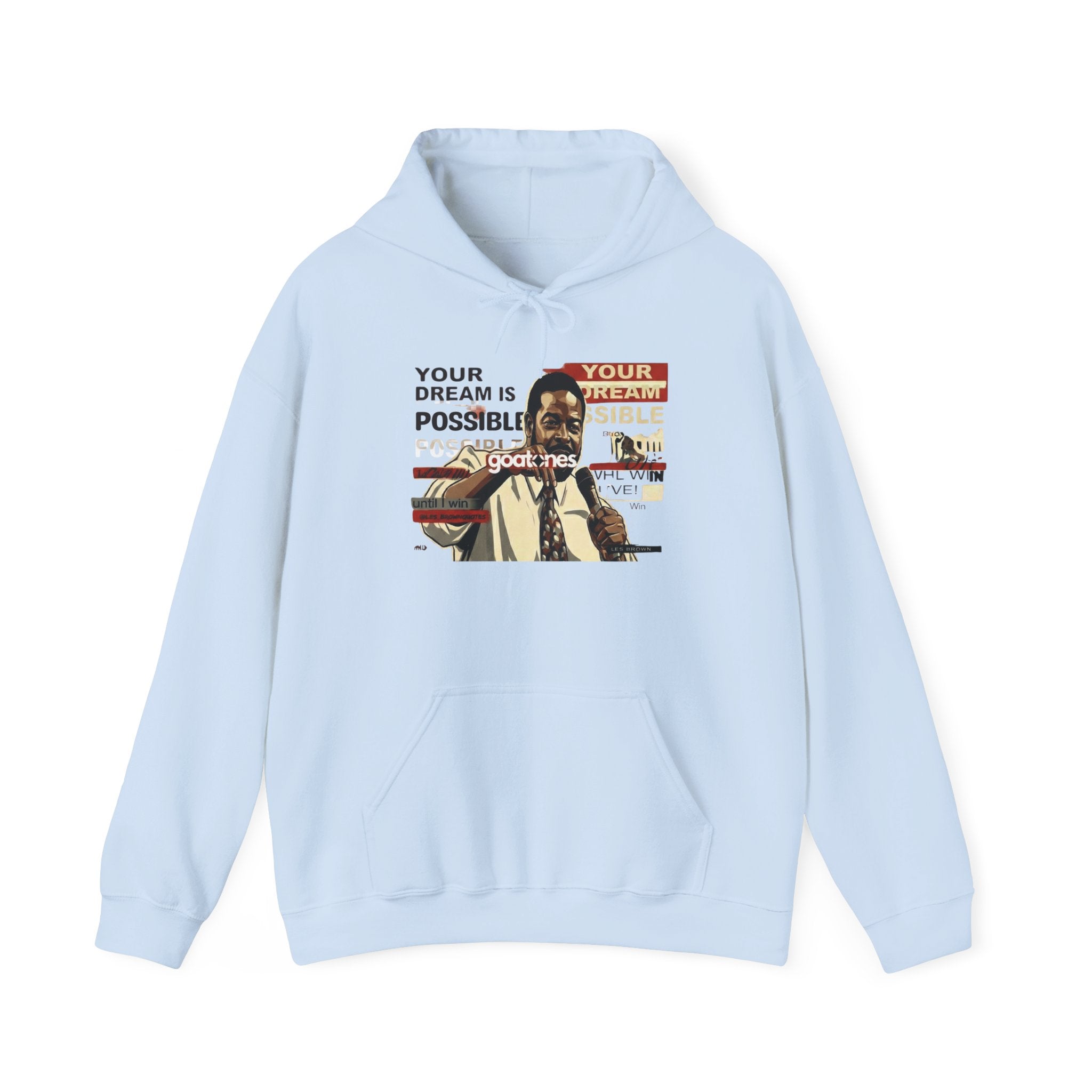 Motivational Hoodie — "Your Dream Is Possible" Inspirational Pullover