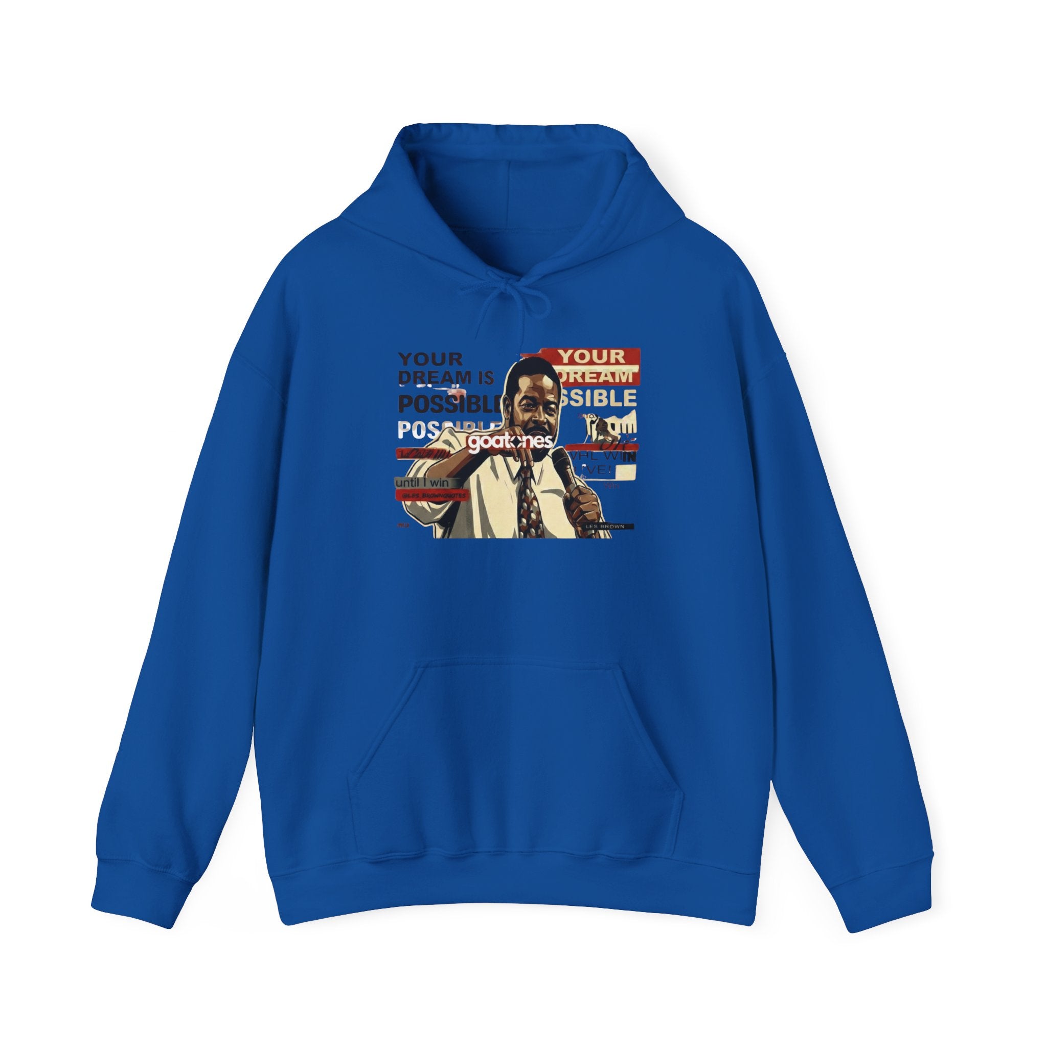Motivational Hoodie — "Your Dream Is Possible" Inspirational Pullover
