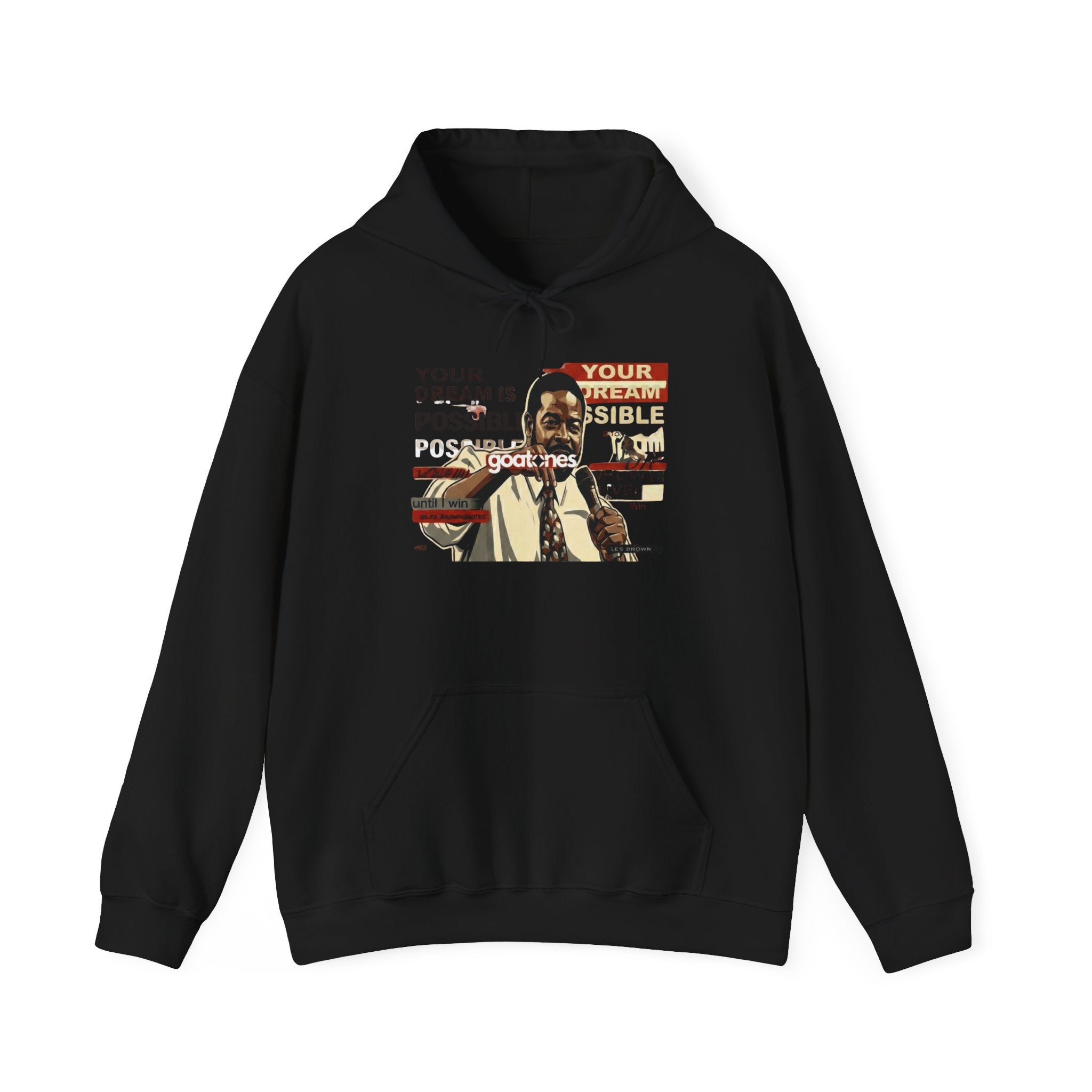 Motivational Hoodie — "Your Dream Is Possible" Inspirational Pullover