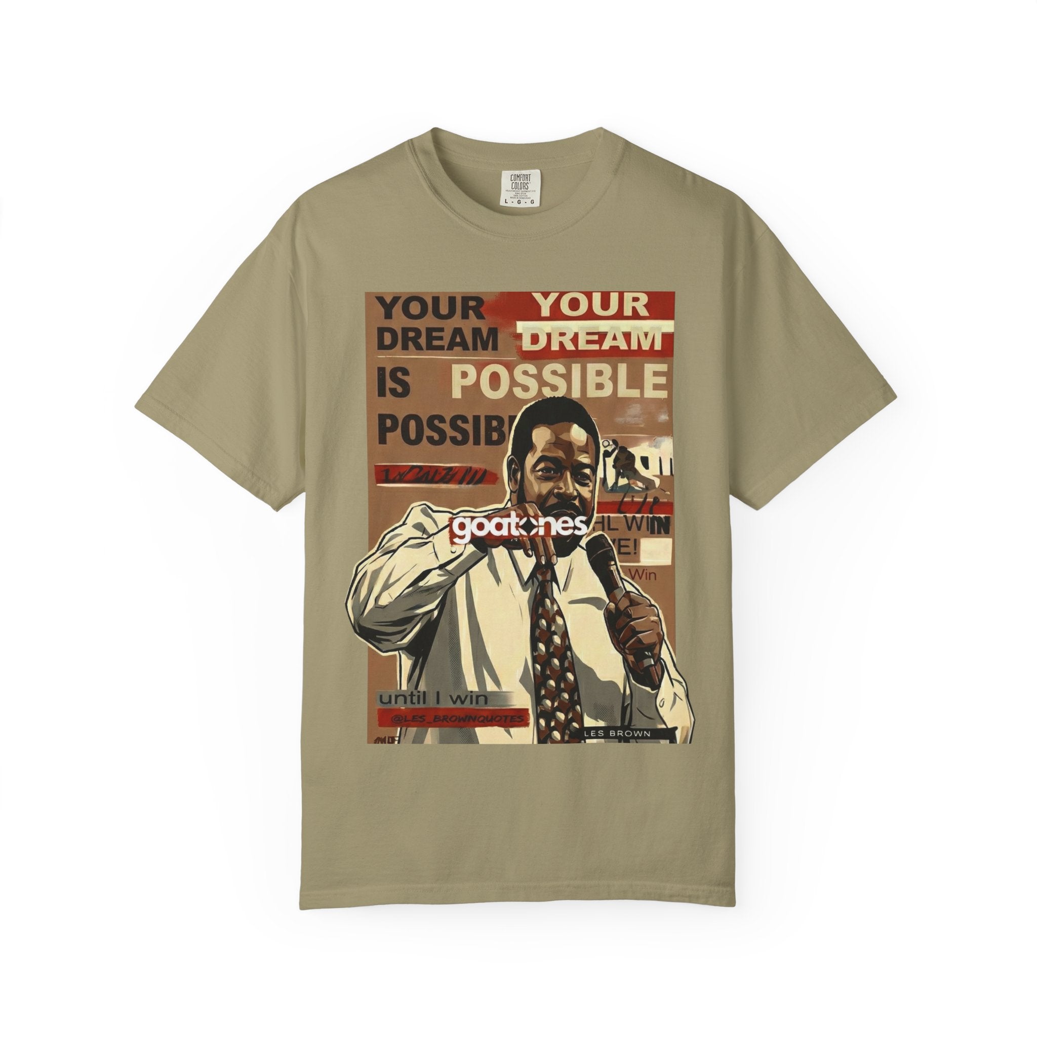 Your Dream Is Possible Poster Art T-Shirt | Motivational Speaker Design