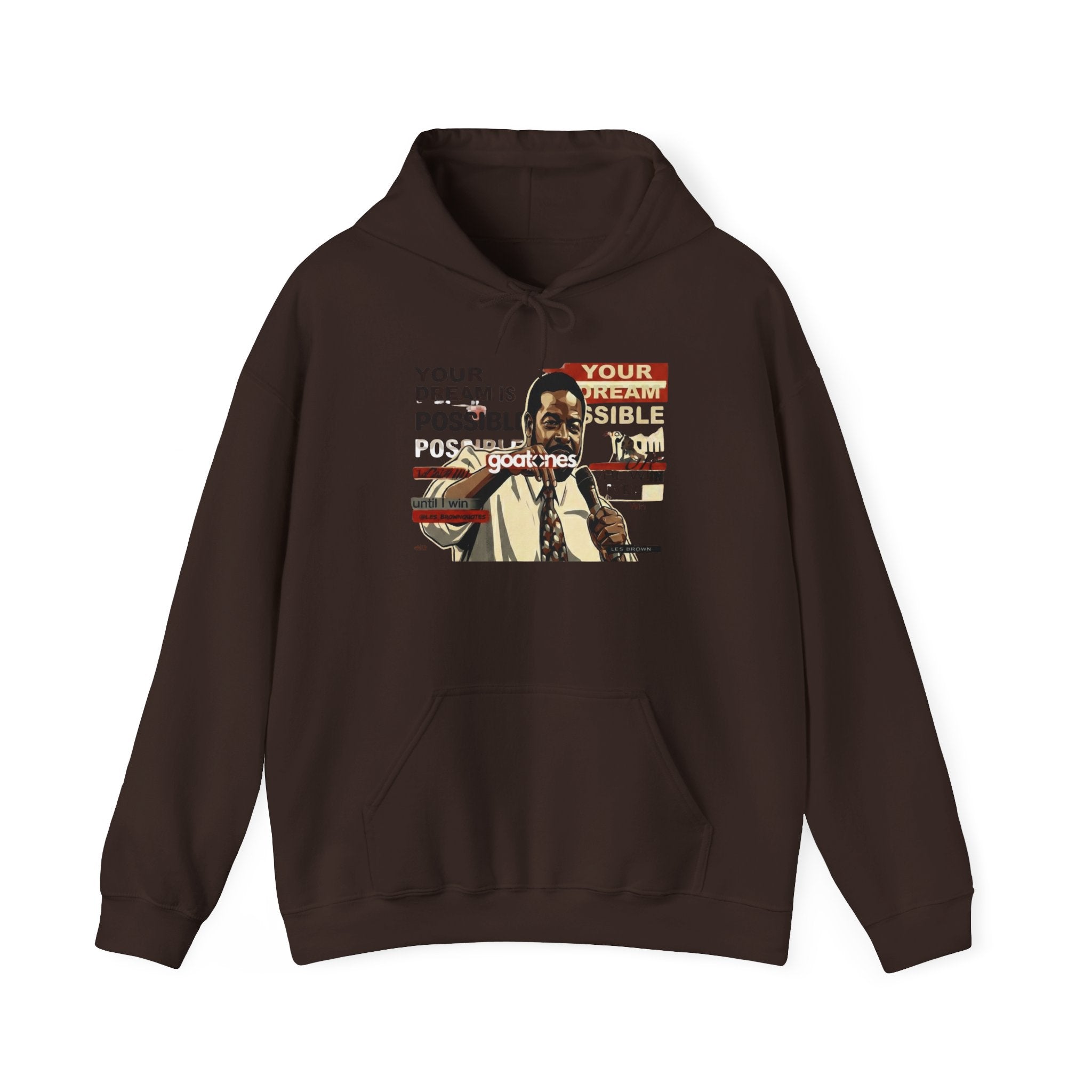 Motivational Hoodie — "Your Dream Is Possible" Inspirational Pullover