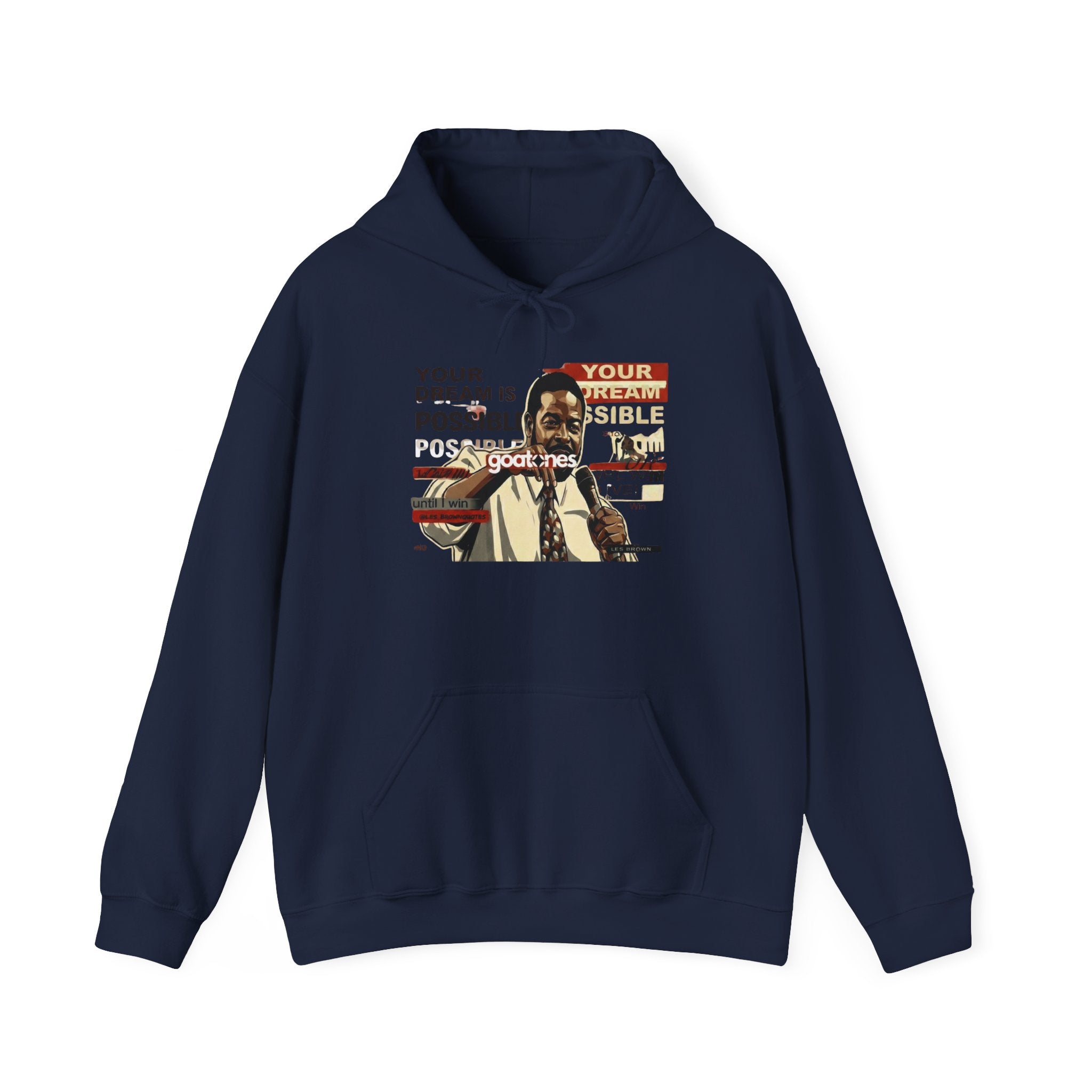 Motivational Hoodie — "Your Dream Is Possible" Inspirational Pullover