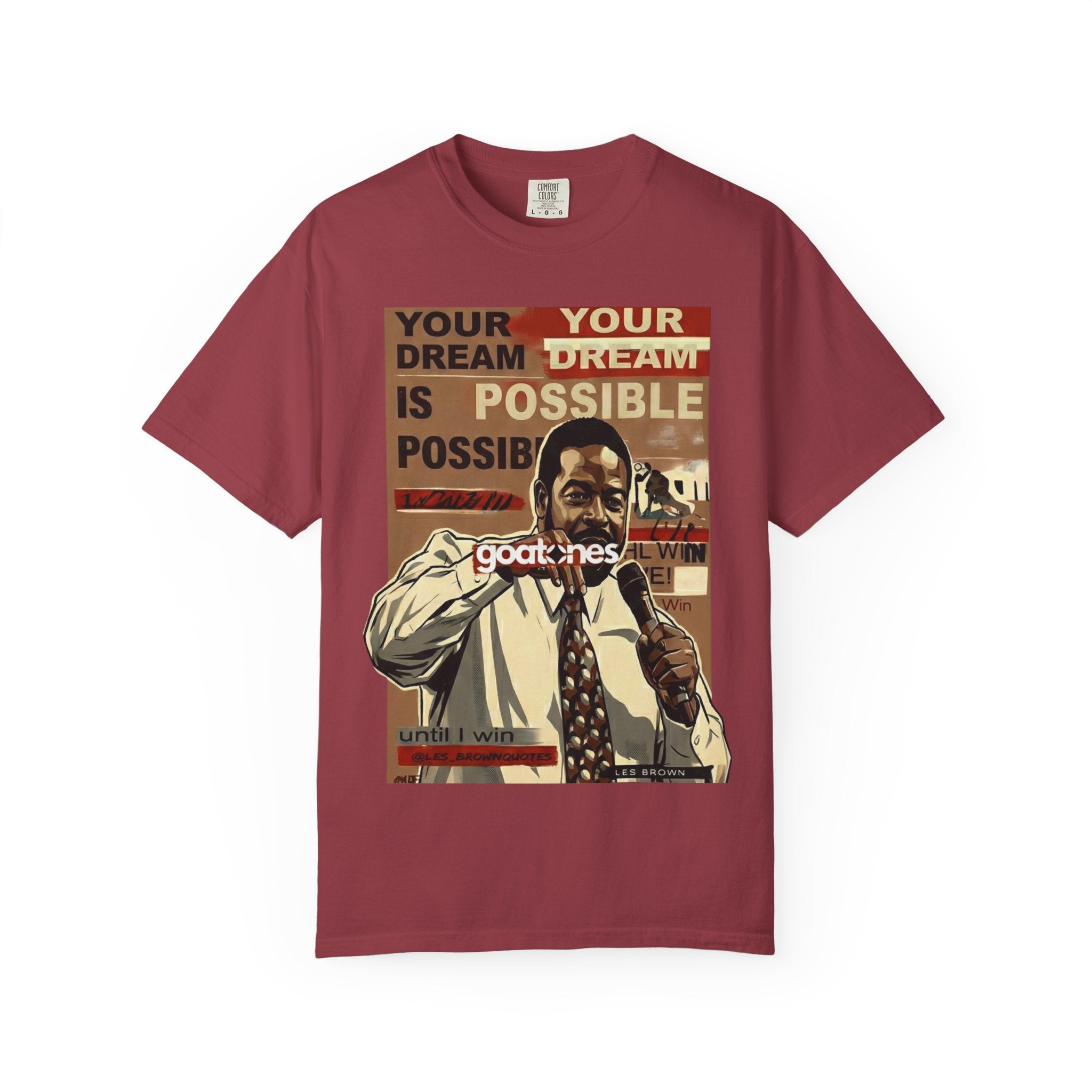 Your Dream Is Possible Poster Art T-Shirt | Motivational Speaker Design