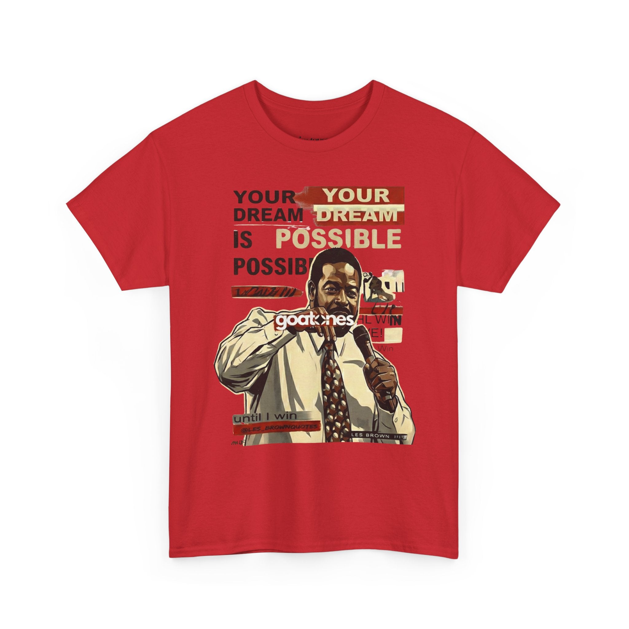 Les Brown 'Your Dream Is Possible' T-Shirt — Inspirational Tee