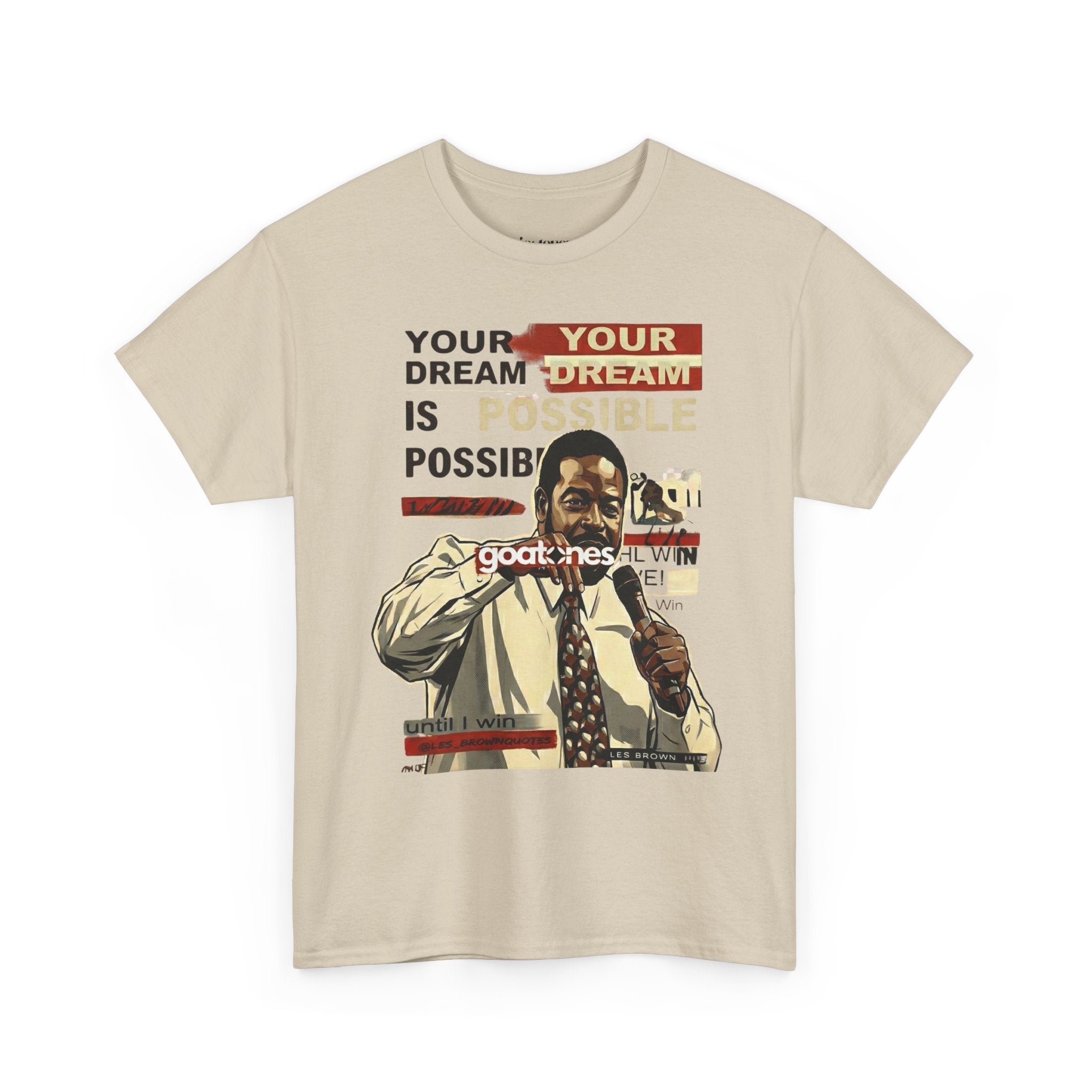 Les Brown 'Your Dream Is Possible' T-Shirt — Inspirational Tee