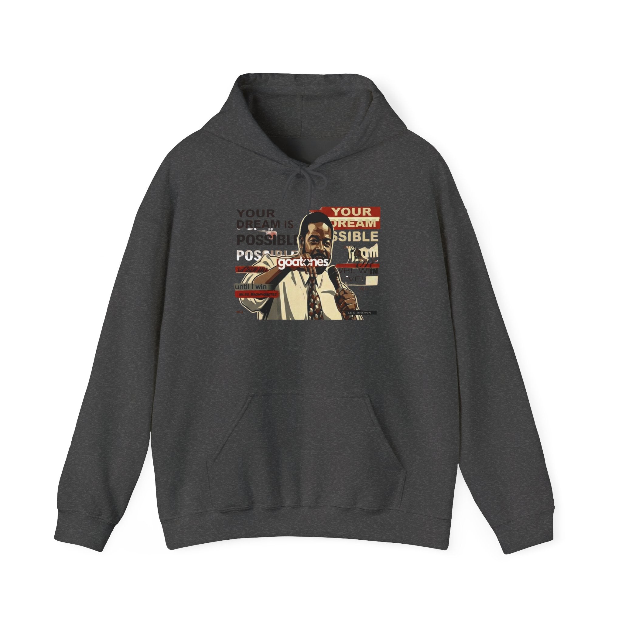 Motivational Hoodie — "Your Dream Is Possible" Inspirational Pullover